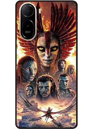 Силиконовый бампер чехол для xiaomi redmi a7 pro с рисунком avatar 8