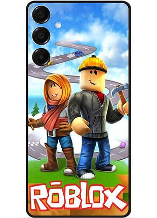 Силіконовий чохол бампер для samsung s26 plus з малюнком roblox роблокс 4
