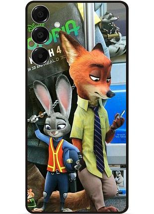 Силіконовий чохол бампер для samsung s26 plus з малюнком zootopia 6