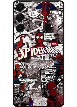 Силіконовий чохол бампер для samsung s26 plus з малюнком spider man людина-павук майлз моралес 2