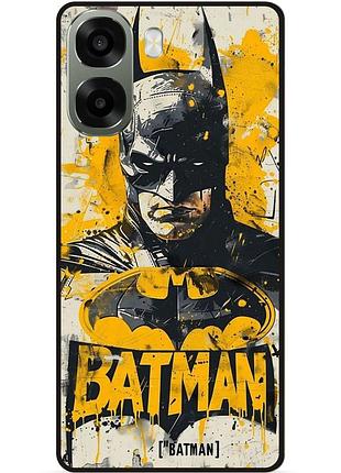 Силіконовий чохол бампер для oppo a6x з малюнком batman dc бетмен