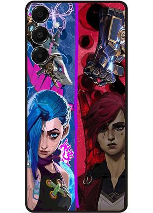 Силіконовий чохол бампер для samsung s26 plus з малюнком arcane 2