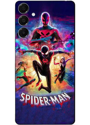 Силіконовий чохол бампер для samsung s26 plus з малюнком spider man людина-павук майлз моралес 2