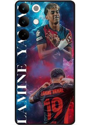 Силиконовый бампер чехол для realme c85 pro с рисунком lamine yamal ламин ямаль 5