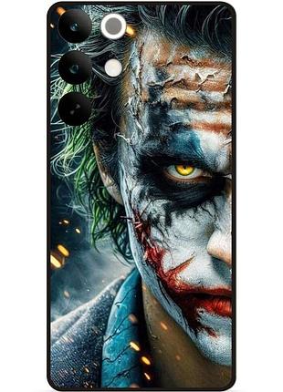 Силиконовый бампер чехол для realme c85 с рисунком джокер харли квин joker