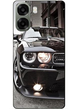 Силиконовый бампер чехол для oppo a6x с рисунком dodge додж машина авто