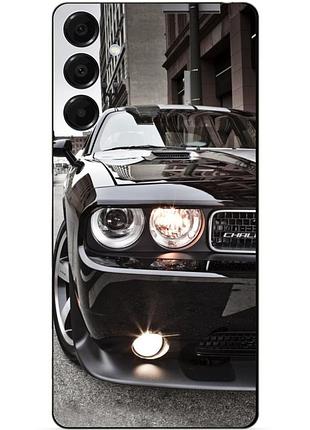 Силіконовий чохол бампер для samsung s26 з малюнком dodge додж машина авто