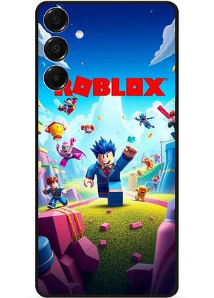 Силіконовий чохол бампер для samsung s26 plus з малюнком roblox гра в кальмара роблокс 2