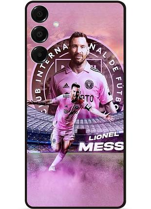 Силиконовый бампер чехол для samsung s26 plus с рисунком leo messi месси