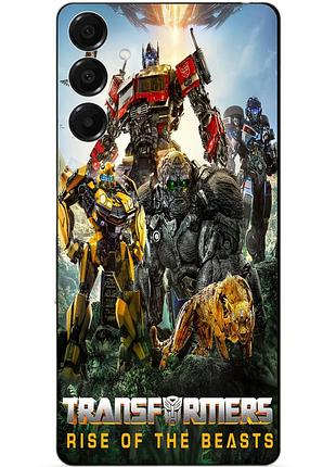 Силіконовий чохол бампер для samsung s26 plus з малюнком звіроботи трансформери transformers 2