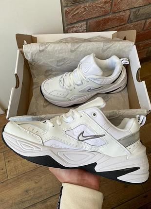 Nike m2k tekno "essential white black"