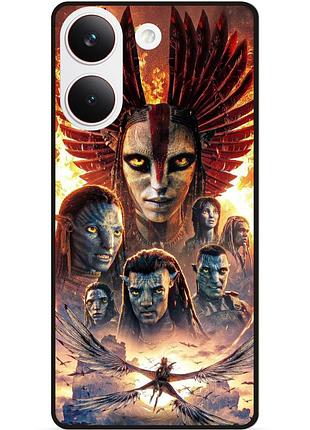 Силиконовый бампер чехол для xiaomi poco x8 pro с рисунком avatar 8