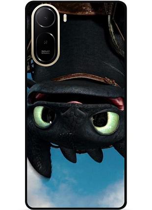 Силиконовый бампер чехол для xiaomi redmi a7 pro с рисунком как приручить дракона 8