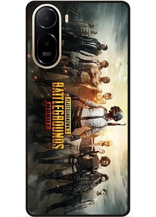 Силіконовий чохол бампер для xiaomi redmi a7 pro з малюнком puвg 6