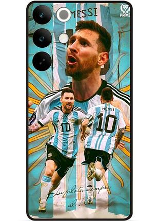 Силіконовий чохол бампер для realme c85 pro з малюнком messi gen мессі
