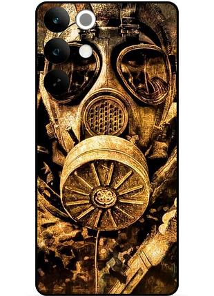 Силиконовый бампер чехол для realme c85 pro с рисунком stalker 5