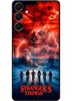 Силіконовий чохол бампер для samsung s26 з малюнком stranger things 4