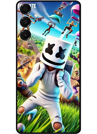 Силіконовий чохол бампер для samsung s26 plus з малюнком фортнайт fortnite 2
