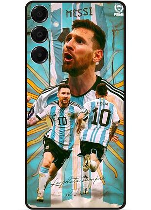 Силіконовий чохол бампер для samsung s26 plus з малюнком messi gen мессі