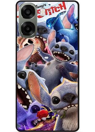 Силіконовий чохол бампер для oppo a6x з малюнком стіч 11