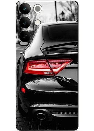 Силіконовий чохол бампер для realme c85 з малюнком audi аудіомашина авто