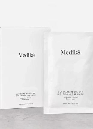 Medik8 ultimate recovery bio-cellulose mask биоцеллюлозная восстанавливающая маска.