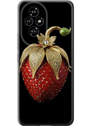 Чехол на huawei honor 200 клубника v3 из силикона fch_0172442