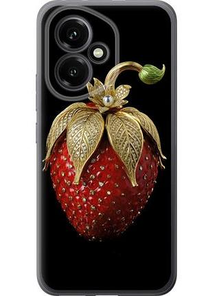 Чехол на huawei honor 400 5g клубника v3 из силикона fch_0172440