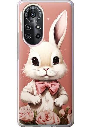 Чехол на huawei nova 8 pro зайчик из силикона fch_0172870