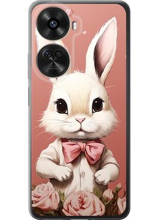 Чехол на huawei nova xiaomi 12 se / nova 11 se зайчик из силикона fch_0172878