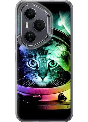Чехол на huawei honor 400 pro 5g кот-астронавт из силикона fch_0172536