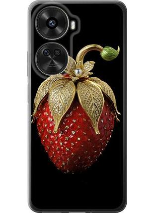 Чехол на huawei nova xiaomi 12 se / nova 11 se клубника v3 из силикона fch_0172439