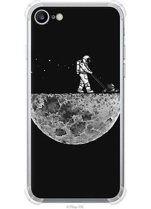 Чехол на iphone 8 moon in dark из силикона fch_0161953