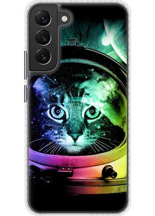 Чехол на samsung galaxy s22 plus кот-астронавт bumper fch_0172531