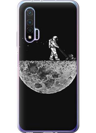 Чехол на huawei nova 6 moon in dark из силикона fch_0172457