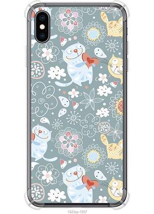Чохол для apple iphone xs max з силікону fch_0172835