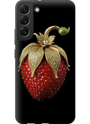 Чехол на samsung galaxy s22 plus клубника v3 tpu fch_0172452