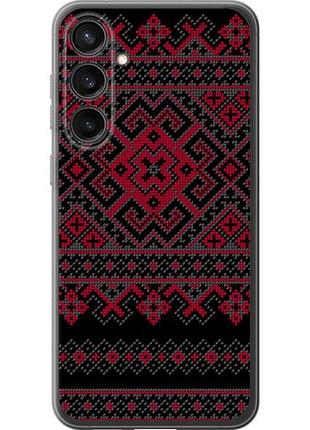 Чехол на samsung galaxy s23 fe вышиванка 52 из силикона fch_0172275