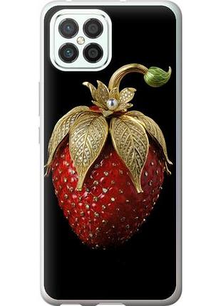 Чехол на huawei nova 8 se клубника v3 из силикона fch_0172418