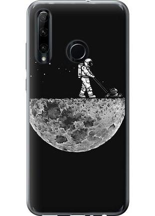 Чехол на huawei honor 10i moon in dark из силикона fch_0172462