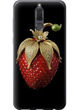 Чехол на huawei mate 10 lite клубника v3 из пластика fch_0172432