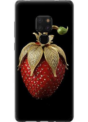 Чехол на huawei mate 20 клубника v3 из пластика fch_0172430