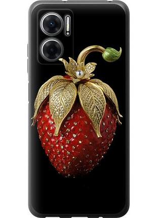 Чехол на xiaomi redmi 10 5g клубника v3 из силикона fch_0162677