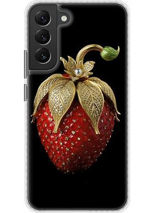 Чехол на samsung galaxy s22 plus клубника v3 bumper fch_0172436