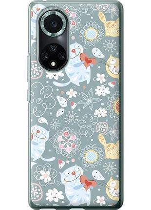 Чехол на huawei nova 9 pro котята v3 из силикона fch_0172748