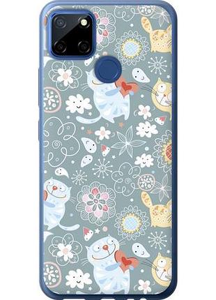 Чехол на realme cxiaomi 12 котята v3 из пластика fch_0172804