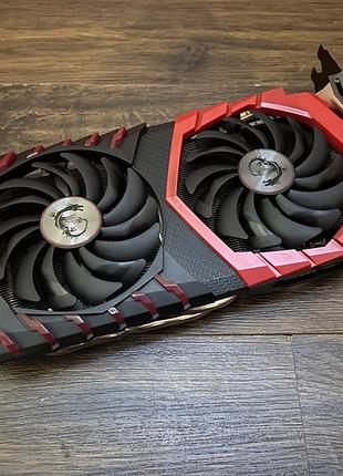 Видеокарта rx 580 8gb msi gaming x (radeon rx 580 gaming x 8g) б/у