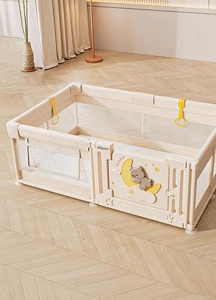 Детский манеж lumpurini lunorso m, большой игровой манеж 180х120 см (kmxy120180)
