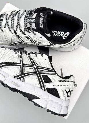 Asics gel-kahana 8 white black