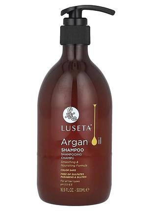 Luseta beauty, арганова олія, шампунь для всіх типів волосся, 500 мл